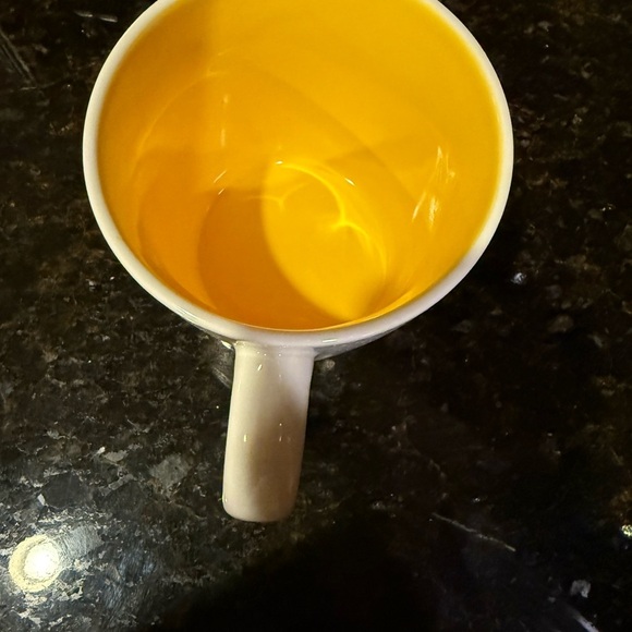 Large Souls and Sunshine Butterfly Garden Mug with Yellow Interior - Picture 4 of 5